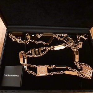 Dolce & Gabbana Women's Brass Belt